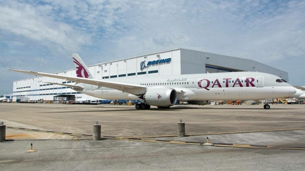 شركة بوينغ للطائرات في قطر