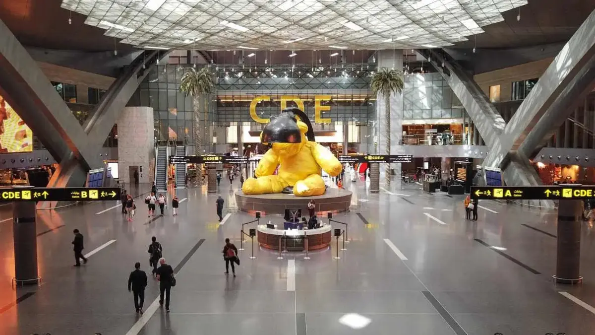 مطار حمد الدولي في قطر