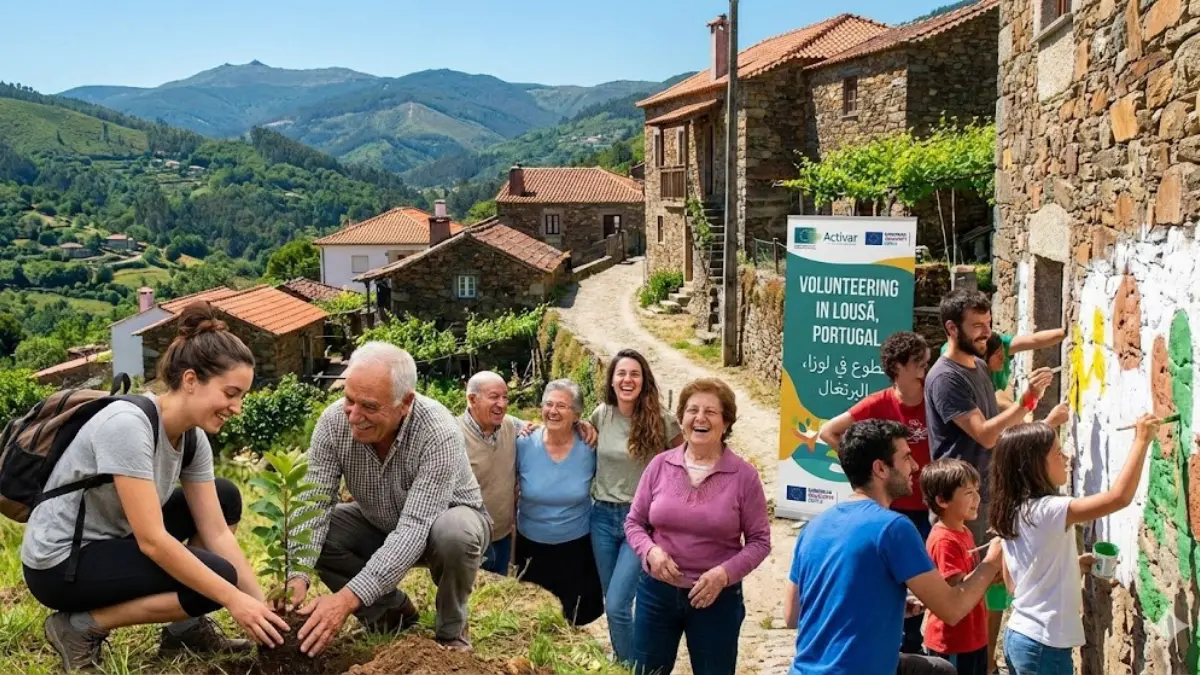 سافر للبرتغال مجاناً 2026: فرصة تطوع ممولة بالكامل (تشمل الفيزا والطيران والسكن)